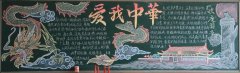 戲曲黑板報，國粹京劇傳統文化