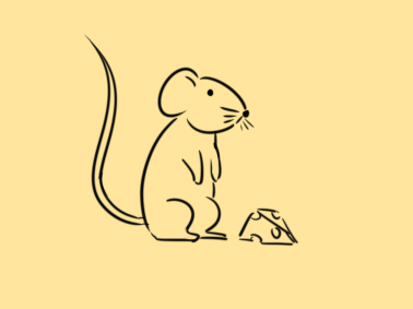 偷吃的老鼠簡筆畫怎么畫？