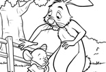 小兔子和小老鼠簡筆畫圖片_小兔子和小老鼠兒童繪畫圖集